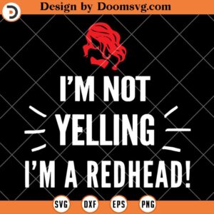 I'm Not Yelling I'm A Redhead SVG, El Gamer Mexican Card Game SVG, SVG Video Games