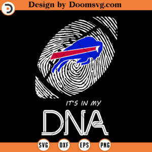 It's In My DNA Bills SVG, Buffalo Bills SVG, NFL Football Team SVG V5