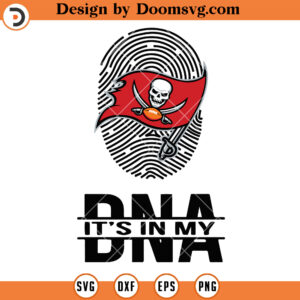 Tampa Bay Buccaneers SVG, It's In My DNA Buccaneers SVG, NFL Football Team SVG