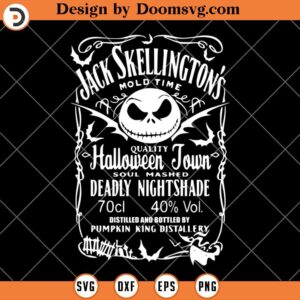 Jack Skellington SVG, Nightmare Before Christmas SVG