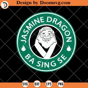 Jasmine Dragon Ba Sing Se SVG, The Last Airbender SVG