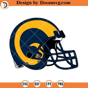 Los Angeles Rams Helmet Logo SVG, Los Angeles Rams SVG, NFL Football SVG File