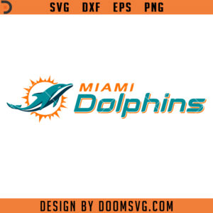 Miami Dolphins SVG, Sport NFL Team Svg Eps Png Dxf