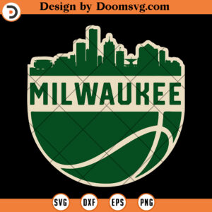 Milwaukee Wisconsin Citys Cape SVG, Basketball Team SVG Files For Cricut