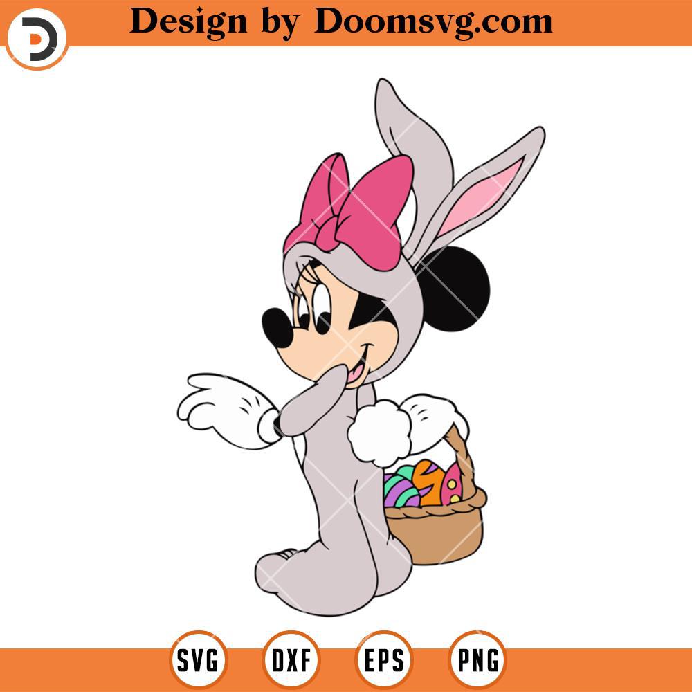 Minnie Mouse Easter SVG, Disney Easter Shirts SVG - Doomsvg