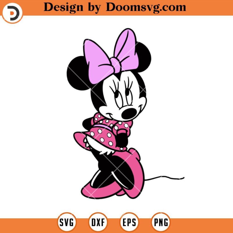 Minnie Mouse SVG, Minnie Disney SVG Files For Cricut - Doomsvg