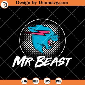 Mr Beast SVG, Mr Beast Gaming SVG, Video Game SVG V2