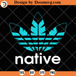 Native Adidas SVG, Logo Cool Native SVG