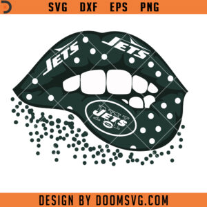 New York Jets SVG, Lips Football Sport NFL Team SVG