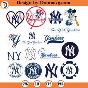 New York Yankees SVG, NY Yankees SVG, NY Baseball SVG