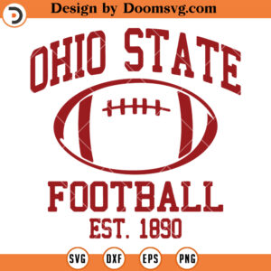 Ohio State Football SVG, Football SVG