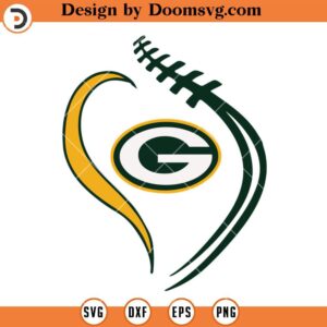 Green Bay Packers SVG, Packers Stiched Logo SVG, NFL Football Team SVG Files For Cricut