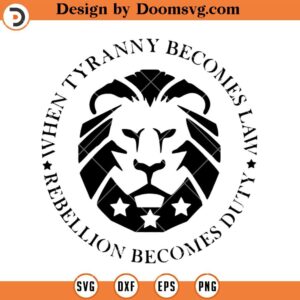 Patriot Lion SVG, Patriot Party SVG, Republicans SVG, Politics SVG