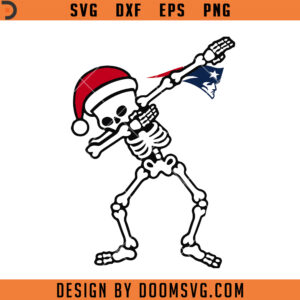 Patriots Dancing Skeleton SVG, New England Patriots Funny SVG, NFL Funny SVG