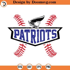 Patriots Stitching SVG, New England Patriots Logo SVG, Football Logo Files SVG