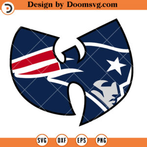 New England Patriots SVG, Patriots Wu-Tang Clan SVG, NFL Football Team SVG Files For Cricut