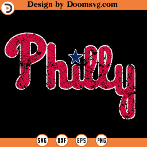 Philadelphia SVG, Baseball Philly PA Retro SVG Files For Cricut