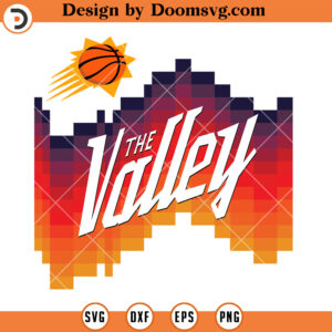 Phoenic Suns SVG, Basketball Vintage SVG Files For Cricut