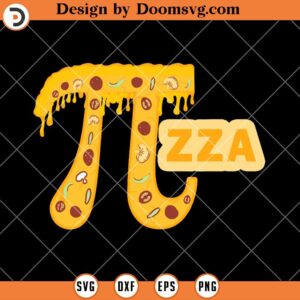 Pizza Pi SVG, Funny Math SVG, Pi day SVG