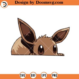 Pokemon Peeker SVG, Pikachu SVG, Cartoon SVG Files For Cricut