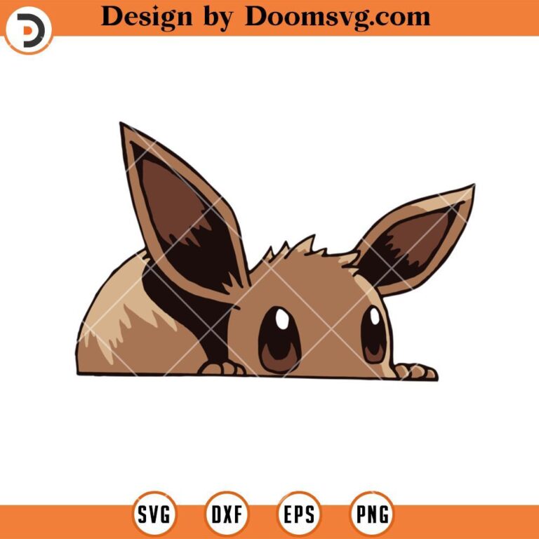 Pokemon Peeker SVG, Pikachu SVG, Cartoon SVG Files For Cricut - Doomsvg