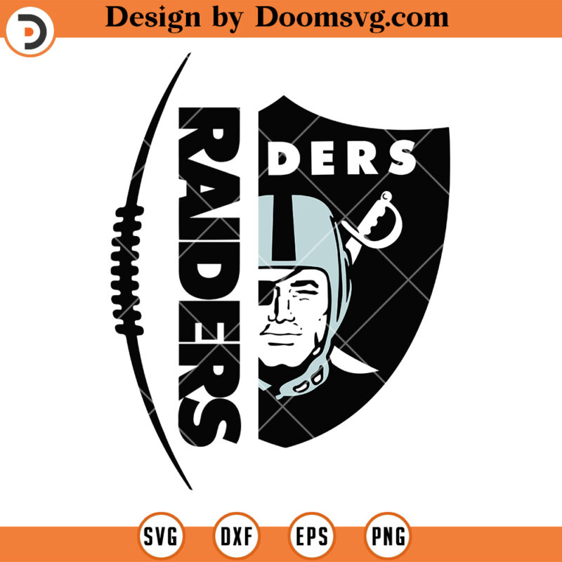 Las Vegas Raiders SVG, Raiders Football Stitches SVG, NFL Football Team ...