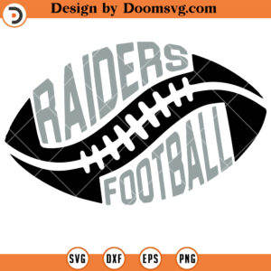 Las Vegas Raiders SVG, Raiders Ball SVG, NFL Football Team SVG Files For Cricut