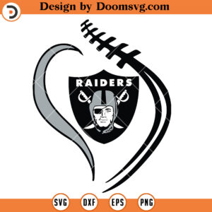 Las Vegas Raiders SVG, Raiders Football Stitches SVG, NFL Football Team SVG