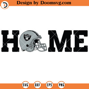 Las Vegas Raiders SVG, Raiders Home Helmet SVG, NFL Football Team SVG Files For Cricut