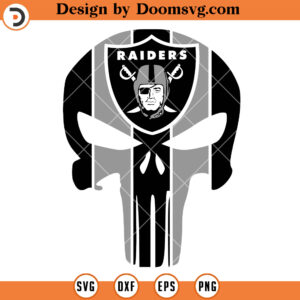 Las Vegas Raiders SVG, Raiders Skull SVG, NFL Football Team SVG