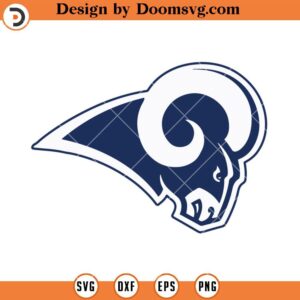 Rams Football Logo SVG, Los Angeles Rams SVG, NFL Football Team SVG Files For Cricut