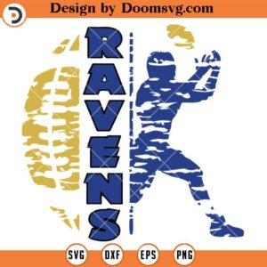 Ravens Player Logo SVG, Baltimore Ravens SVG, NFL Football Team SVG Files For Cricut