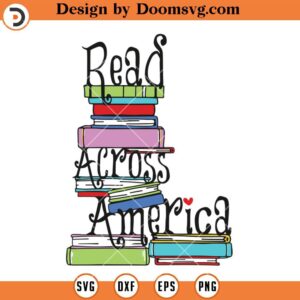 Read Across America SVG, Dr Seuss SVG, Cat in the Hat SVG