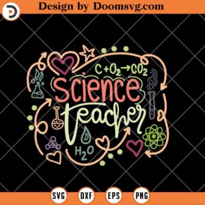 Science Teacher SVG, Teacher Life SVG, Teacher SVG
