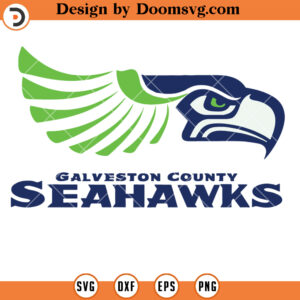 Seattle Seahawks SVG, Seahawks Logo SVG, NFL Football Team Sport SVG V1