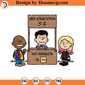 Sex Education Snoopy Peanuts SVG, Funny Sex Education SVG