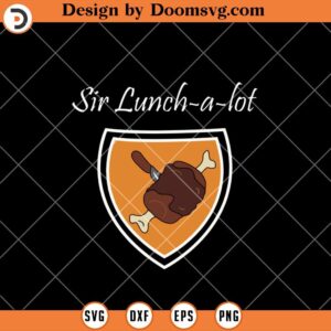 Sir Lunch A lot Turkey SVG, Thanksgiving Family SVG
