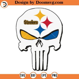 Skull Pittsburgh Steelers SVG, Pittsburgh Steelers SVG, Football NFL Team SVG