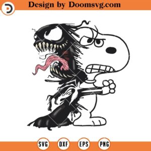 Snoopy Venom SVG, Funny Halloween Snoopy SVG