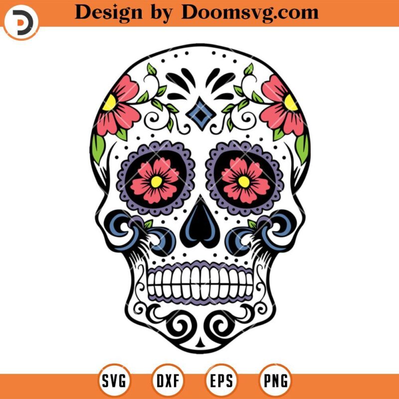 Scary Skull SVG, Skull SVG For Cricut, Skull SVG - Doomsvg