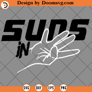 Suns In Four SVG, Viral Basketball Sporty Orange SVG