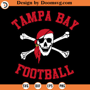 Tampa Bay Pirate SVG, Tampa Bay Football Team SVG Files For Cricut