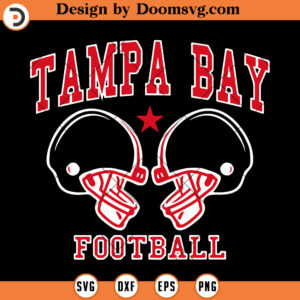 Tampa Bay SVG, Tampa Bay Helmet SVG, Football Team SVG Files For Cricut