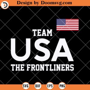 Team USA The Frontliners SVG, Doctor Nurse Therapists SVG