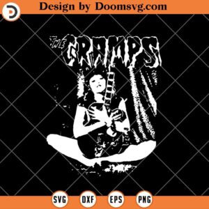 The Cramps SVG, American Rock Band Music SVG