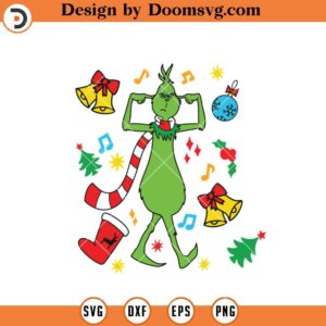 The Grinch Hate Christmas SVG, Funny Grinch Merry Christmas SVG