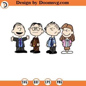 The Office Charlie Brown SVG, Funny The Office SVG