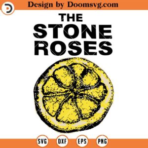 The Stone Roses Album Music SVG, Stone Roses Lemon SVG