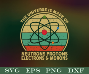 The Universe Made Of SVG, Science SVG