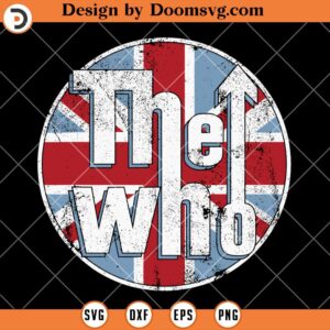 The Who Logo SVG, Rock Music Band SVG